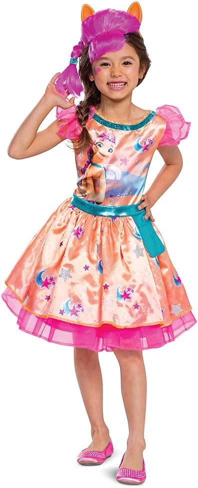Sunny Starscout Deluxe My Little Pony Movie Fancy Dress Halloween Child Costume - Picture 5 of 8