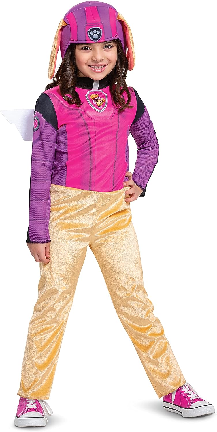 Skye Classic Toddler Paw Patrol Movie Fancy Dress Up Halloween Child Costume