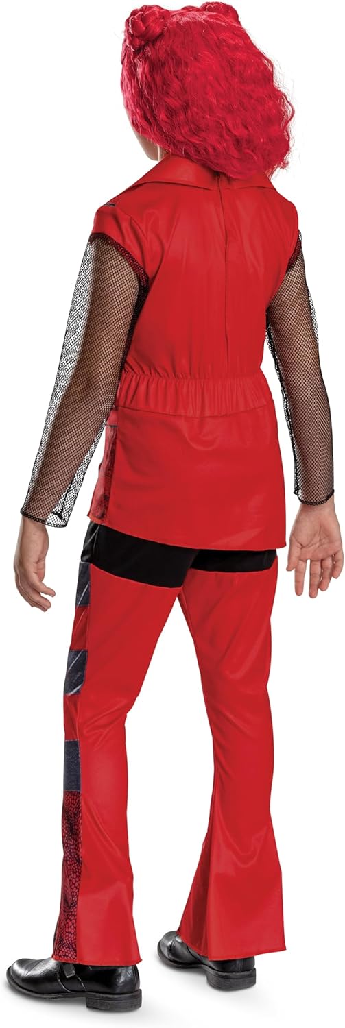 open lace back dress Amazon.com: Spirit Halloween Descendants: The Rise of Red Jumpsuit Costume  | Officially Licensed