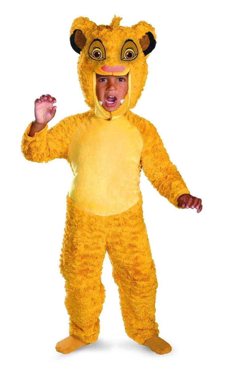 Simba Deluxe Lion King Disney Fancy Dress Up Halloween Toddler Child Costume - 第 5/8 張圖片