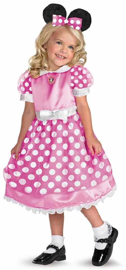 Pink Minnie Mouse Toddler Halloween Costume by Disguise
