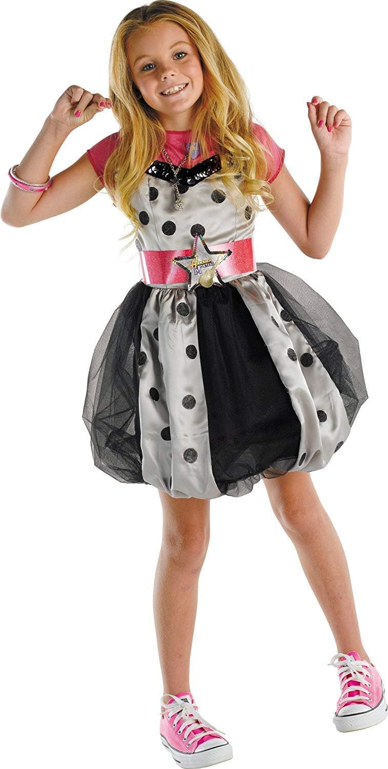 Hannah Montana Miley Cyrus Pop Star Fancy Dress Halloween Child Costume 50451 - Picture 3 of 4