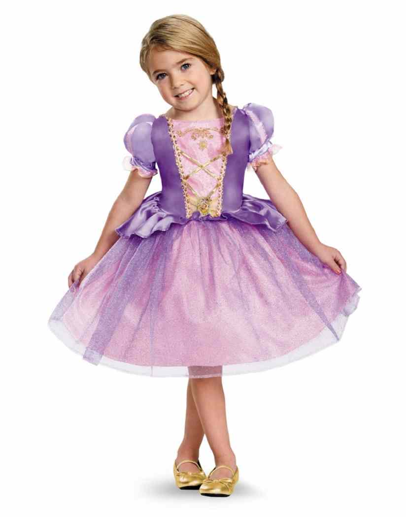 Rapunzel Toddler Disney Princess Tangled Fancy Dress Up Halloween Child Costume - Picture 7 of 8