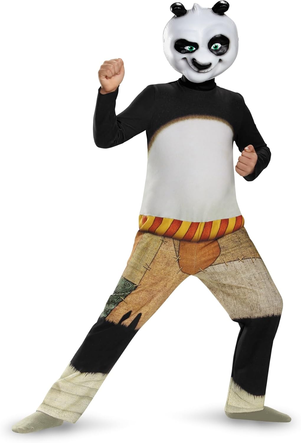 Po Classic Kung Fu Panda Movie Bear Animal Fancy Dress Halloween Child Costume - Picture 10 of 12