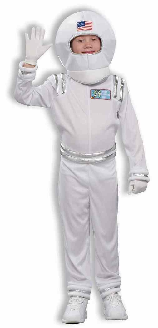 Traje Espacial de Astronauta Blanco NASA Día de Carrera Elegante Vestido Halloween Niño Disfraz - Imagen 7 de 8