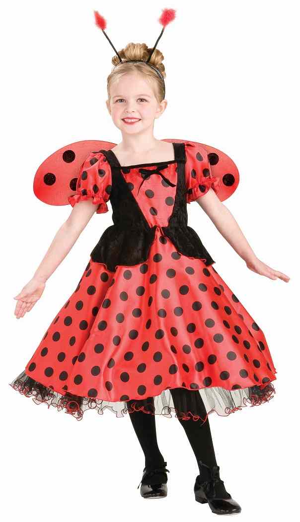 Lady Bug Princess Ladybug Insect Animal Fancy Dress Up Halloween Child Costume - Picture 1 of 4