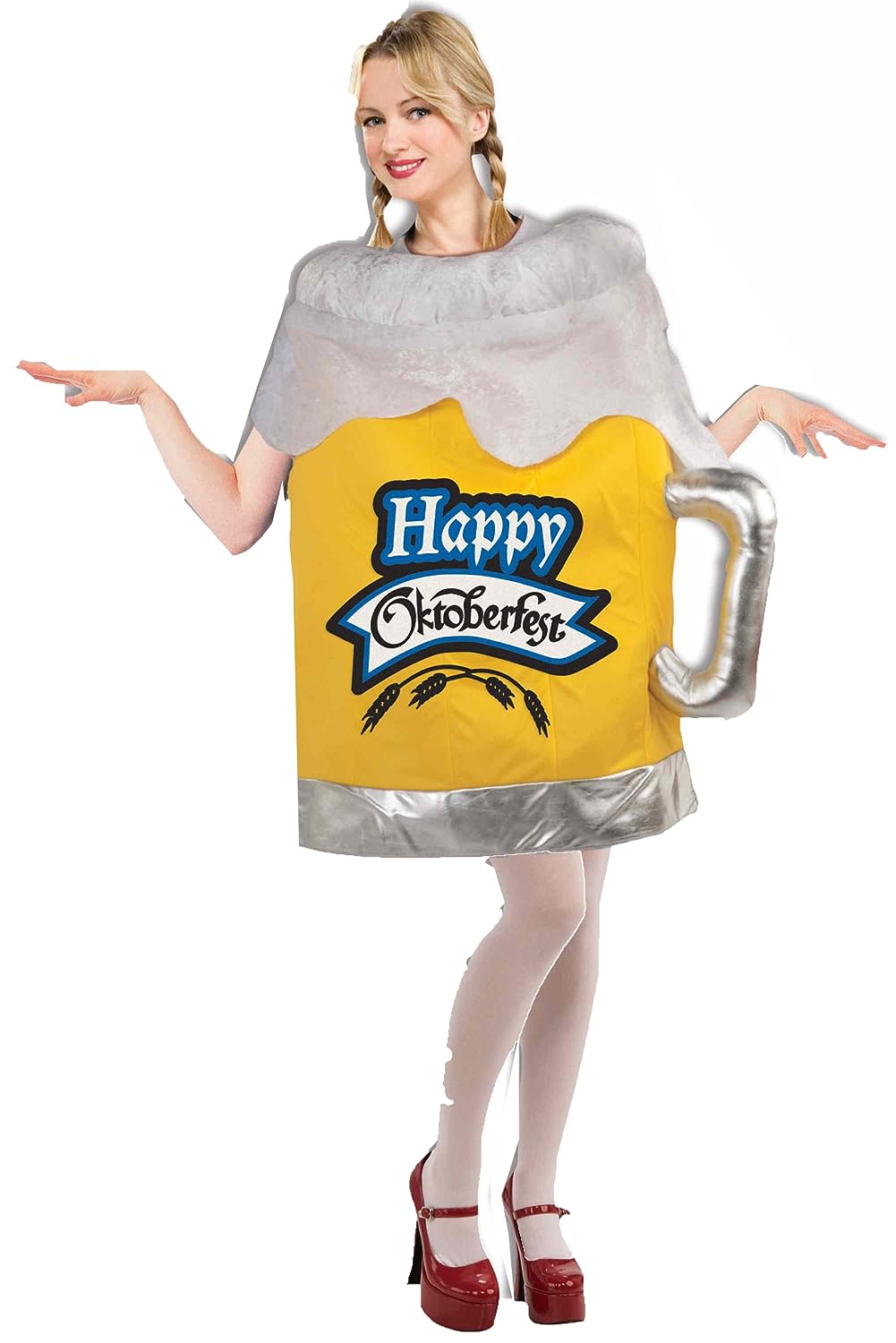 cocktail fancy dress costume Spicy Tomato Juice Cocktail & Shrimp Couple Halloween Costume, Adult One Size