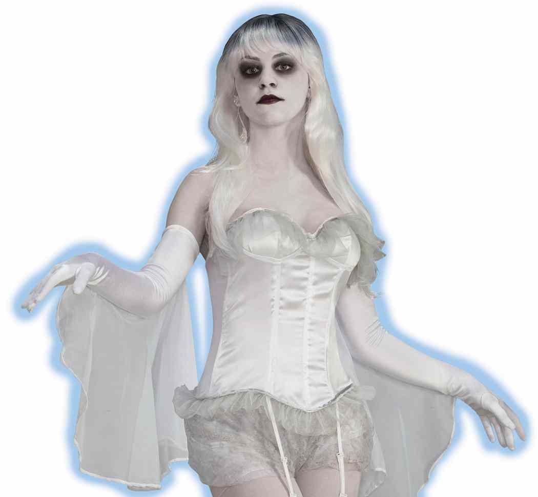Ghost-Corset, Size: One size, White