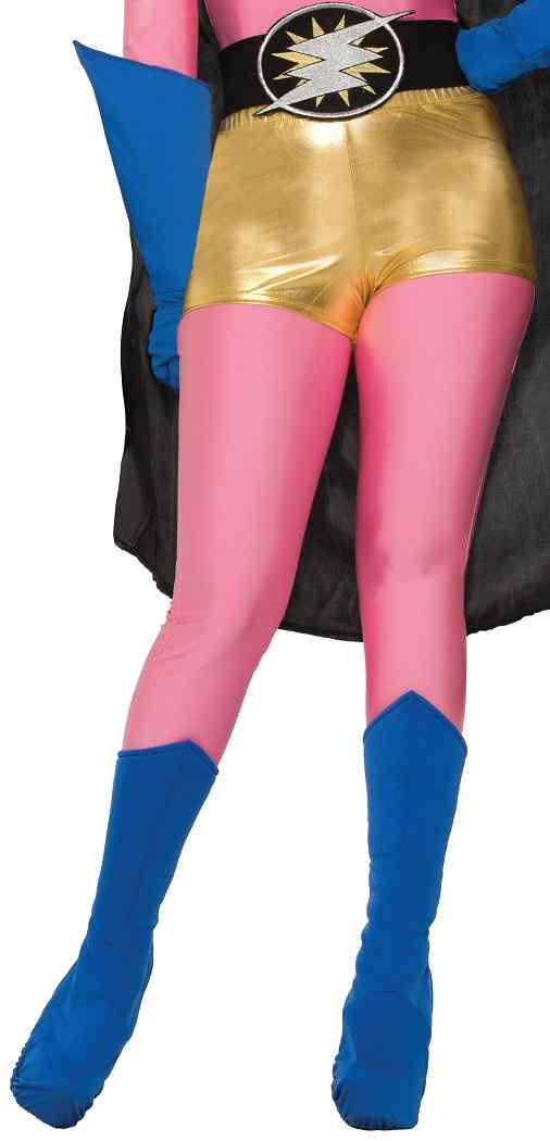 Be Your Own Hero Pants Superhero Halloween Adult Costume Accessory 6 COLORS - Picture 11 of 14