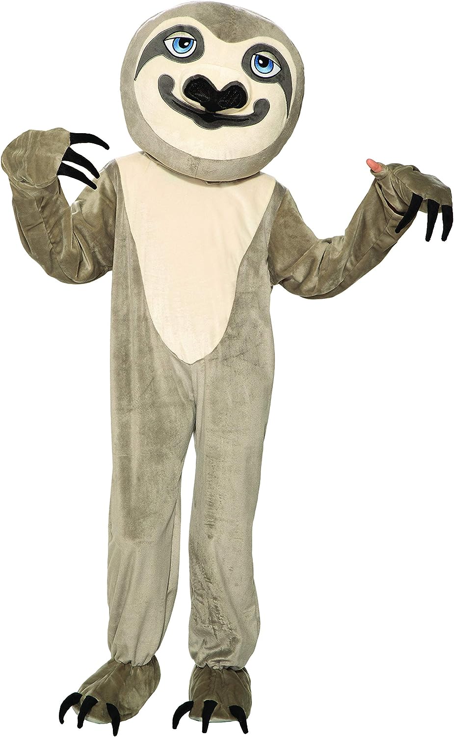 Sloth Mascot Animal Wild Forest Jungle Cute Fancy Dress Halloween Child Costume - Picture 3 of 6
