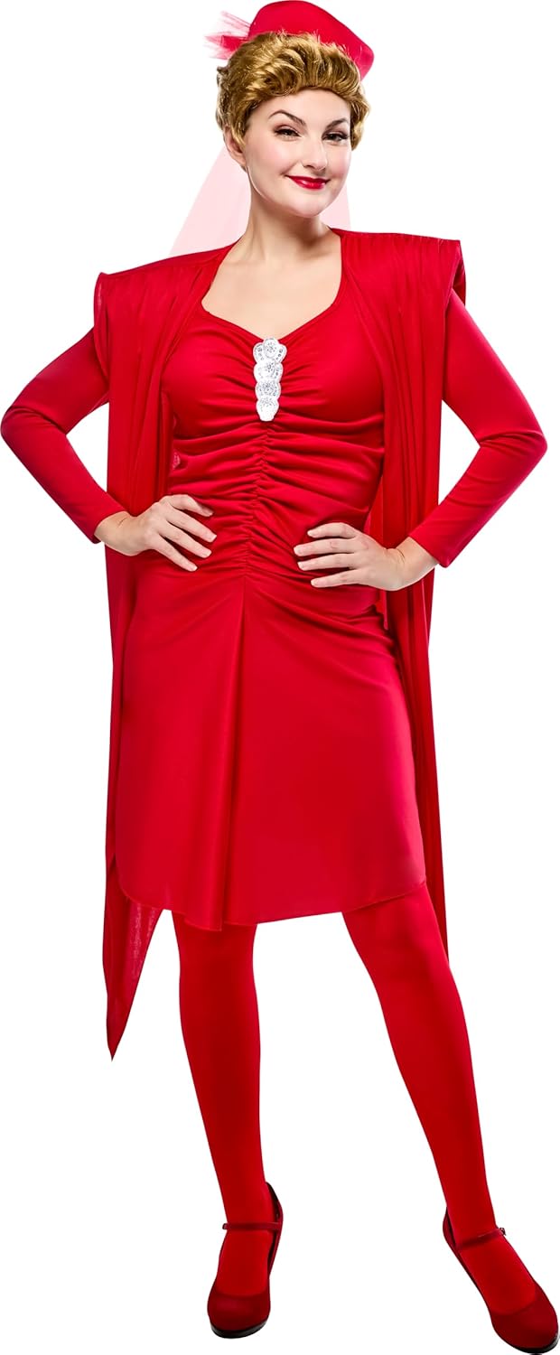 Blanche Devereaux Golden Girls TV Show Fancy Dress Up Halloween Adult Costume