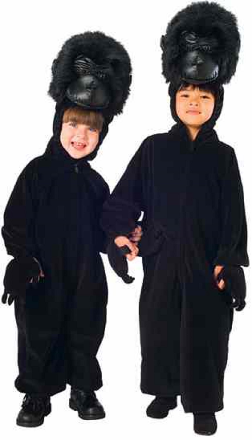 Gorilla Jungle Safari Animal Monkey Fancy Dress Halloween Toddler Child Costume - Picture 5 of 6