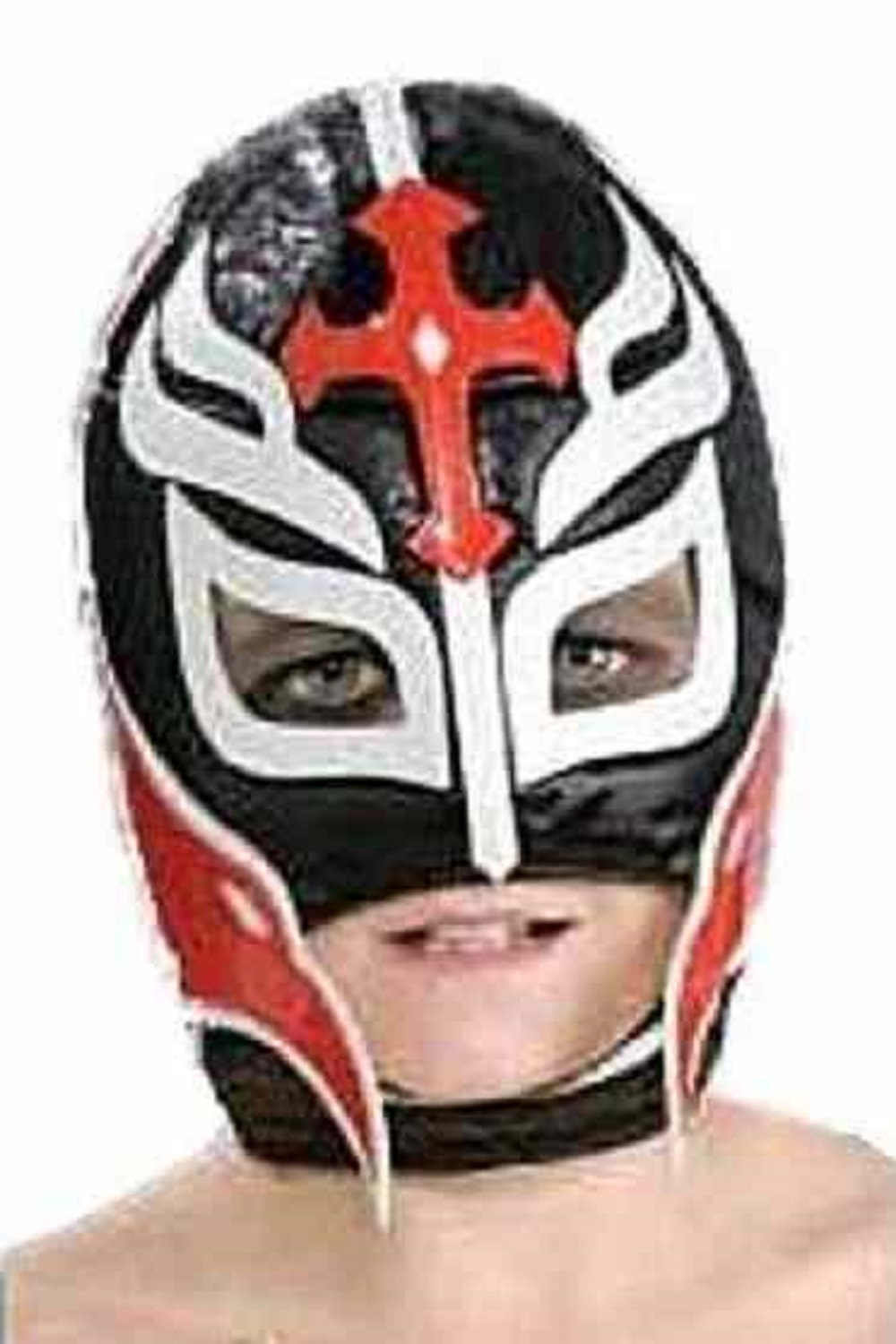 Wrestler Mask Mexican Luchador Fancy Dress Halloween Costume Accessory 4 COLORS - Picture 2 of 5