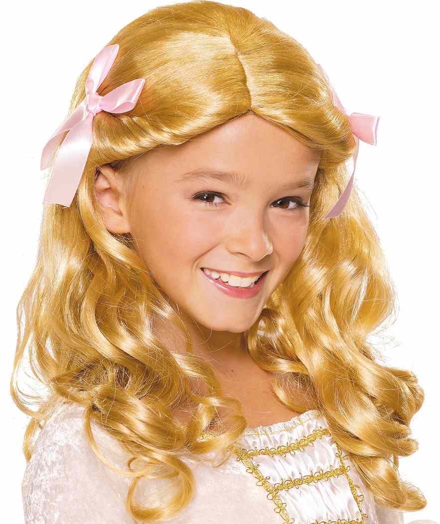 Gracious Princess Wig Renaissance Maiden Halloween Costume Accessory 3 COLORS - Picture 3 of 4