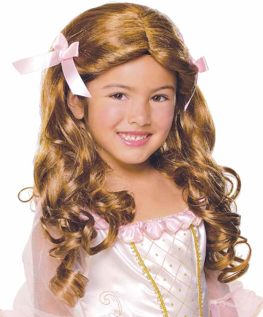Gracious Princess Wig Renaissance Maiden Halloween Costume Accessory 3 COLORS - Picture 4 of 4
