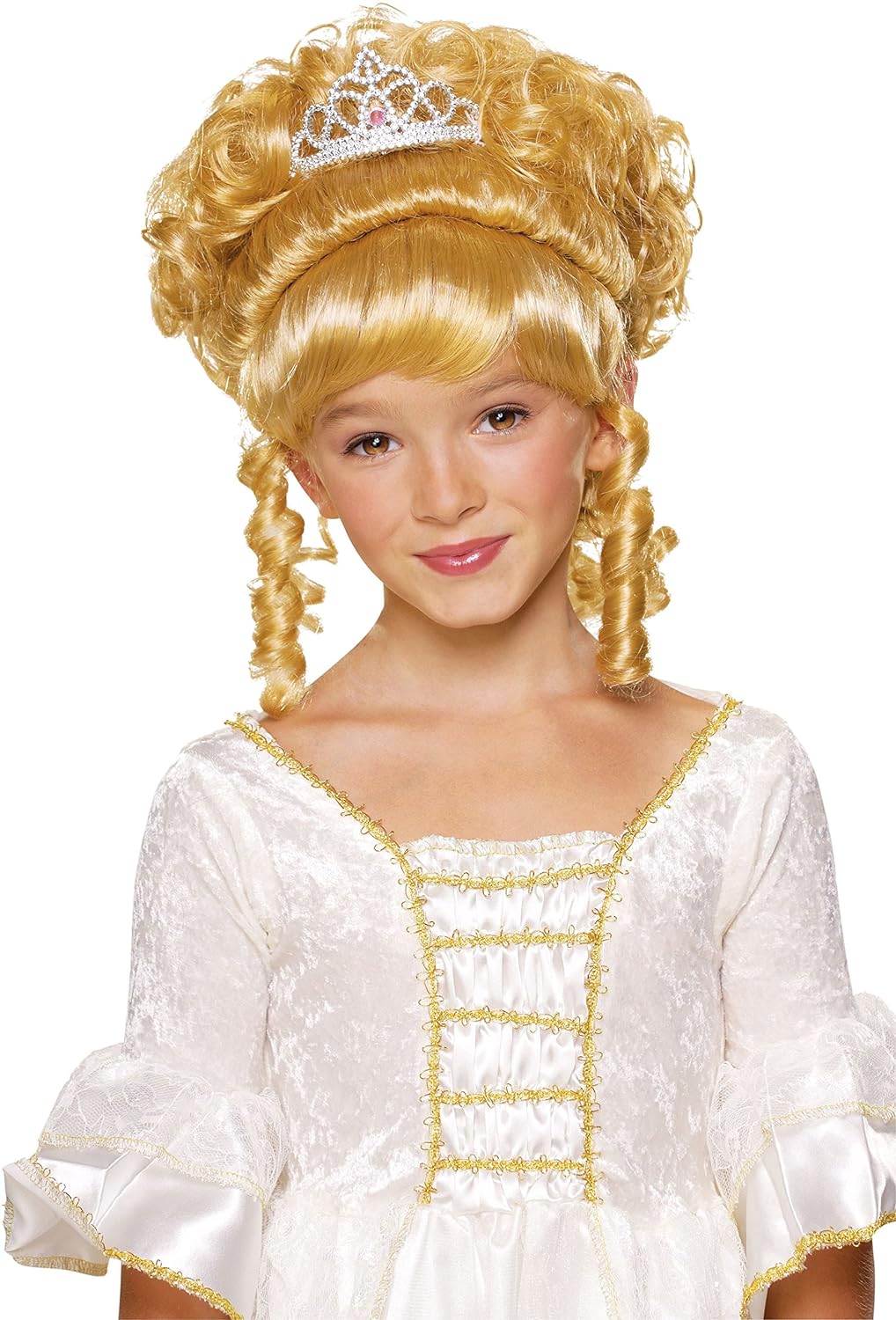 Charming Princess Wig Fancy Dress Up Halloween Child Costume Accessory 3 COLORS - Picture 3 of 4
