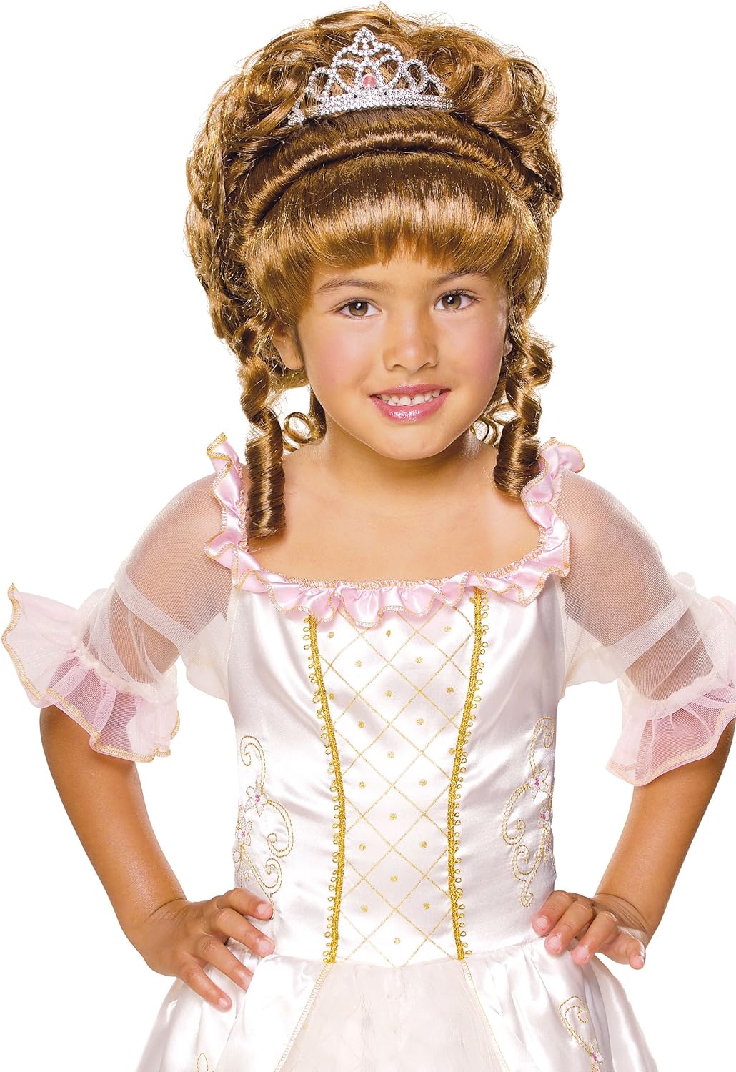 Charming Princess Wig Fancy Dress Up Halloween Child Costume Accessory 3 COLORS - Picture 4 of 4