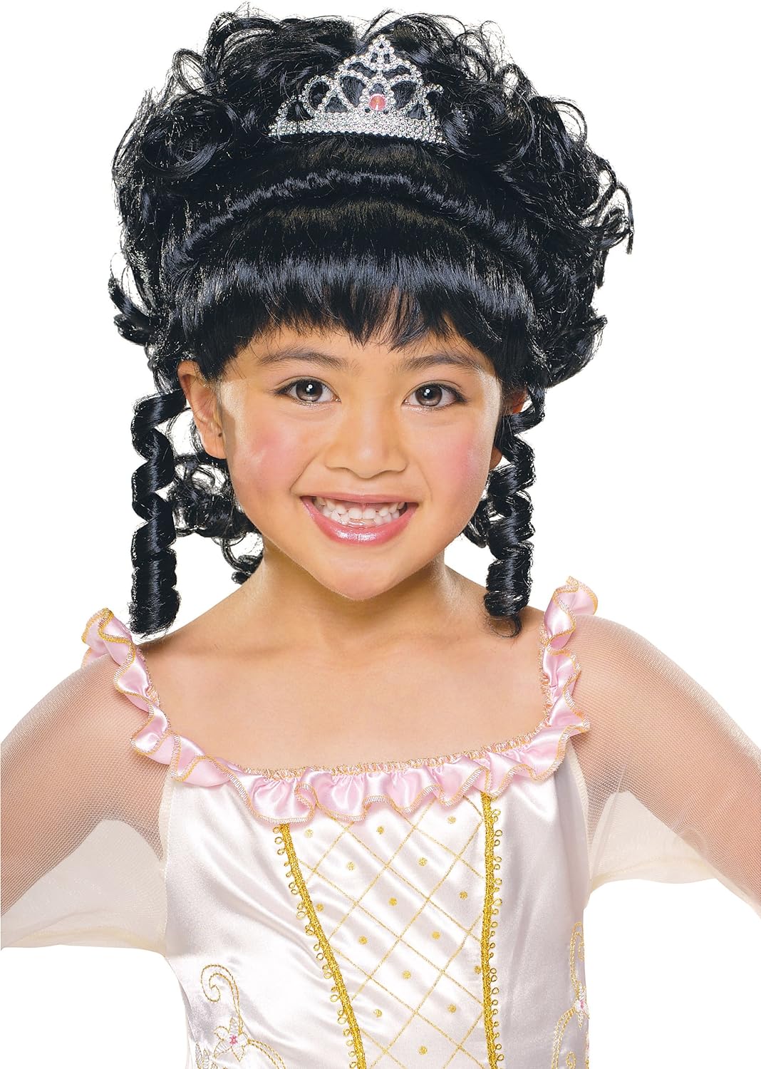Charming Princess Wig Fancy Dress Up Halloween Child Costume Accessory 3 COLORS - Picture 2 of 4