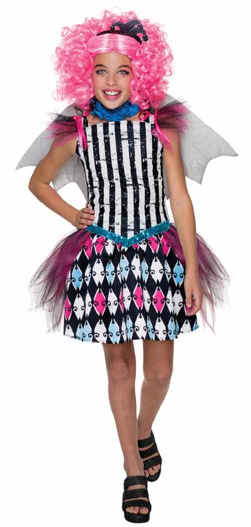 Rochelle Goyle Monster High Freak du Chic Fancy Dress Up Halloween Child Costume - Picture 7 of 8