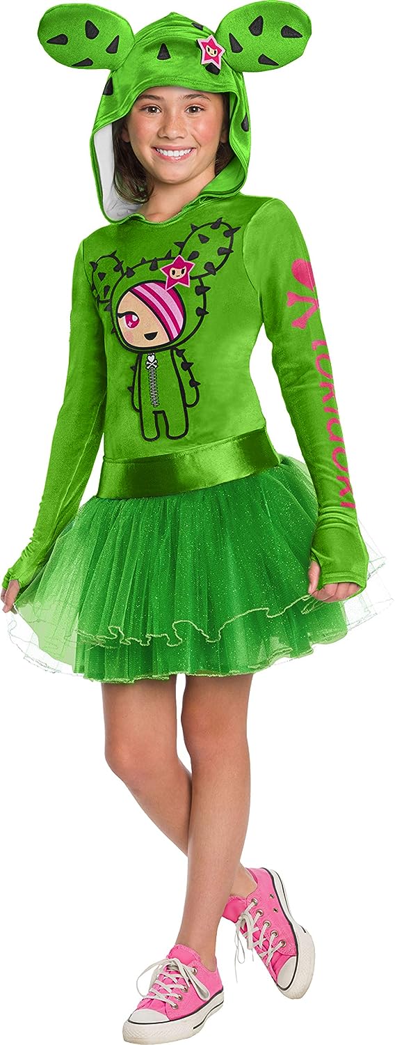 Sandy tokidoki Doll Cactus Friends Green Fancy Dress Up Halloween