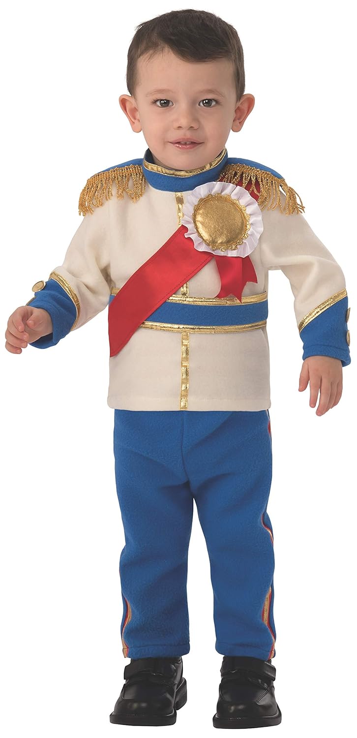 Mini Monarch Royal Prince King Fancy Dress Up Halloween Toddler Child Costume