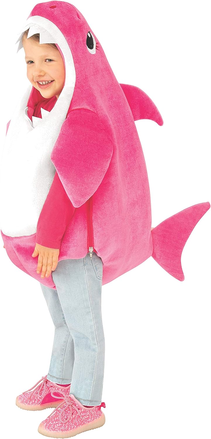 pink shark dress Cool-Touch Shark Print Dress, ONE SIZE / MINT