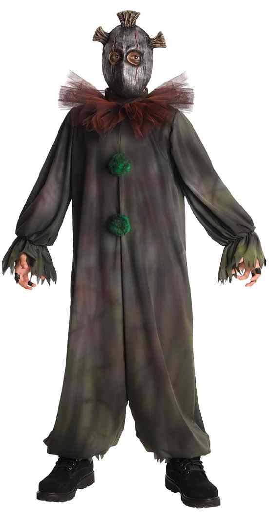 Prankster Scary Killer Clown Horror Freak Show Circus Halloween Child Costume - Picture 7 of 8