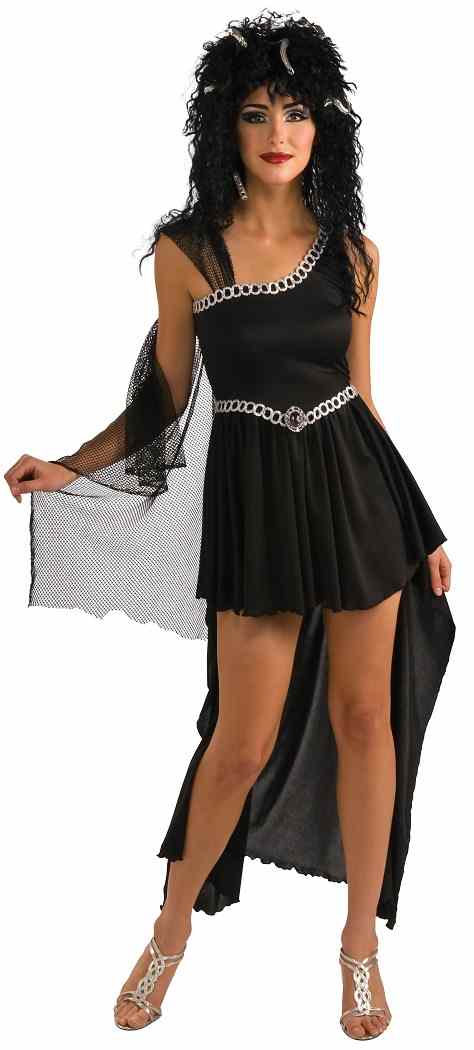 Medusa Greek Roman Egyptian Goddess Fancy Dress Up Halloween Sexy Adult Costume - Picture 5 of 6