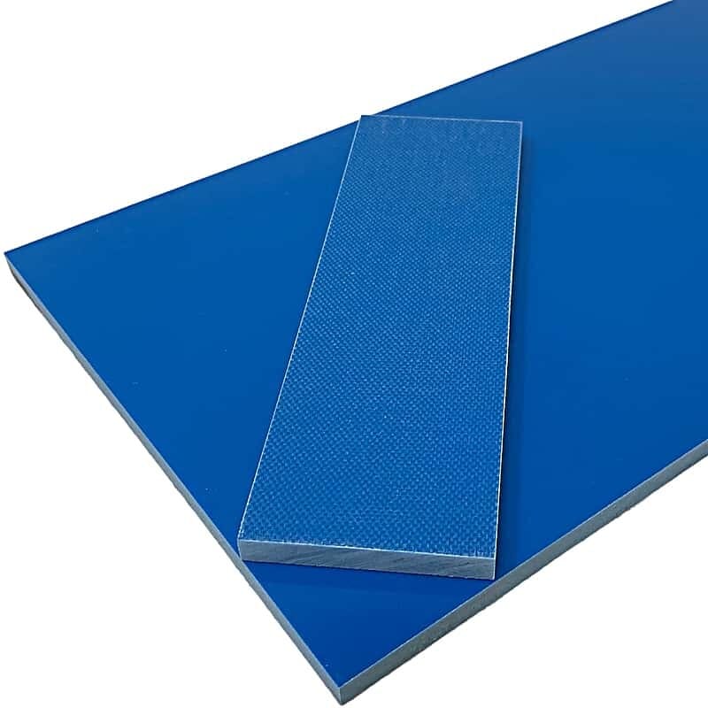 FINE TEXTURE PEEL PLY G10- COBALT BLUE- Knife Handle Sheets