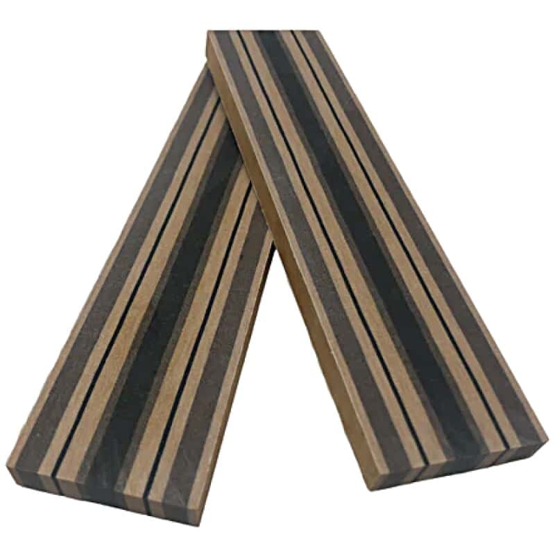 Richlite- SHASTA- Knife Handle Scales & Block