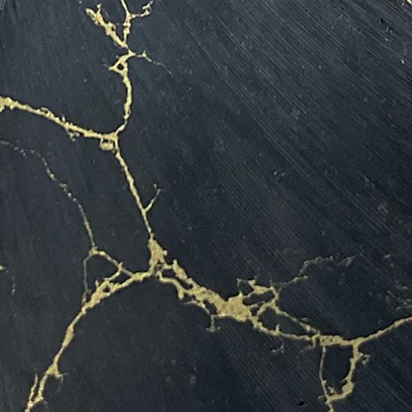 TruStone- Black with Gold Matrix - 1.5" x 6"- 1 Piece