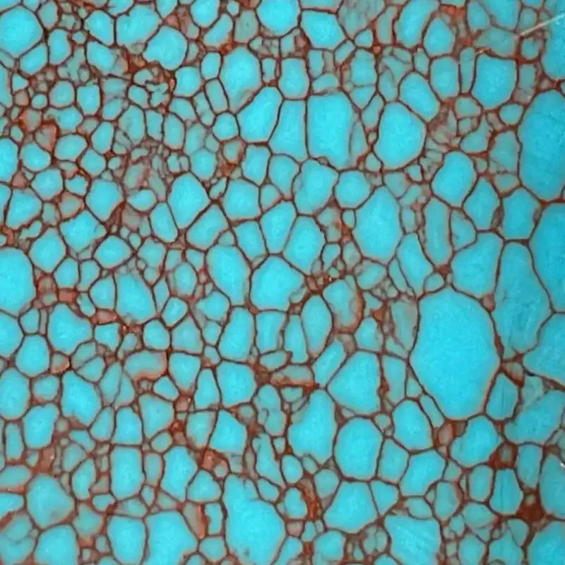 TruStone- Turquoise with Copper Web - 1.5" x 6"