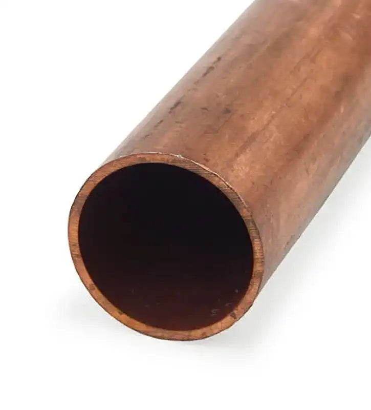 Copper Metal Round Lanyard Tube