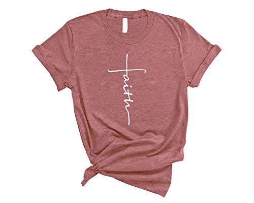Love in Faith | Faith Cross | Christian T-Shirt for Women - Picture 11 of 11