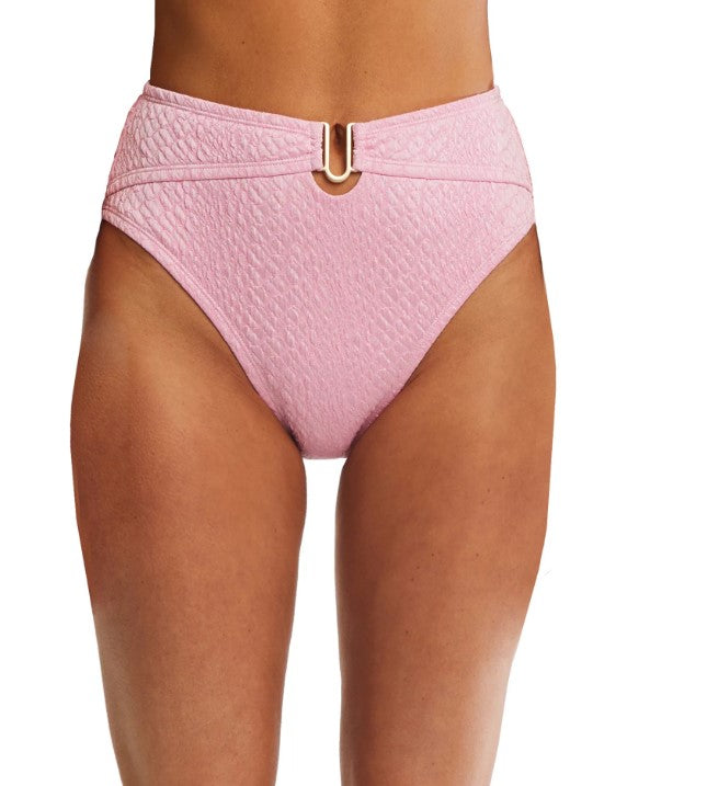 Time and Tru Damen Bademode leicht rosa geometrisch - Bild 13 von 14