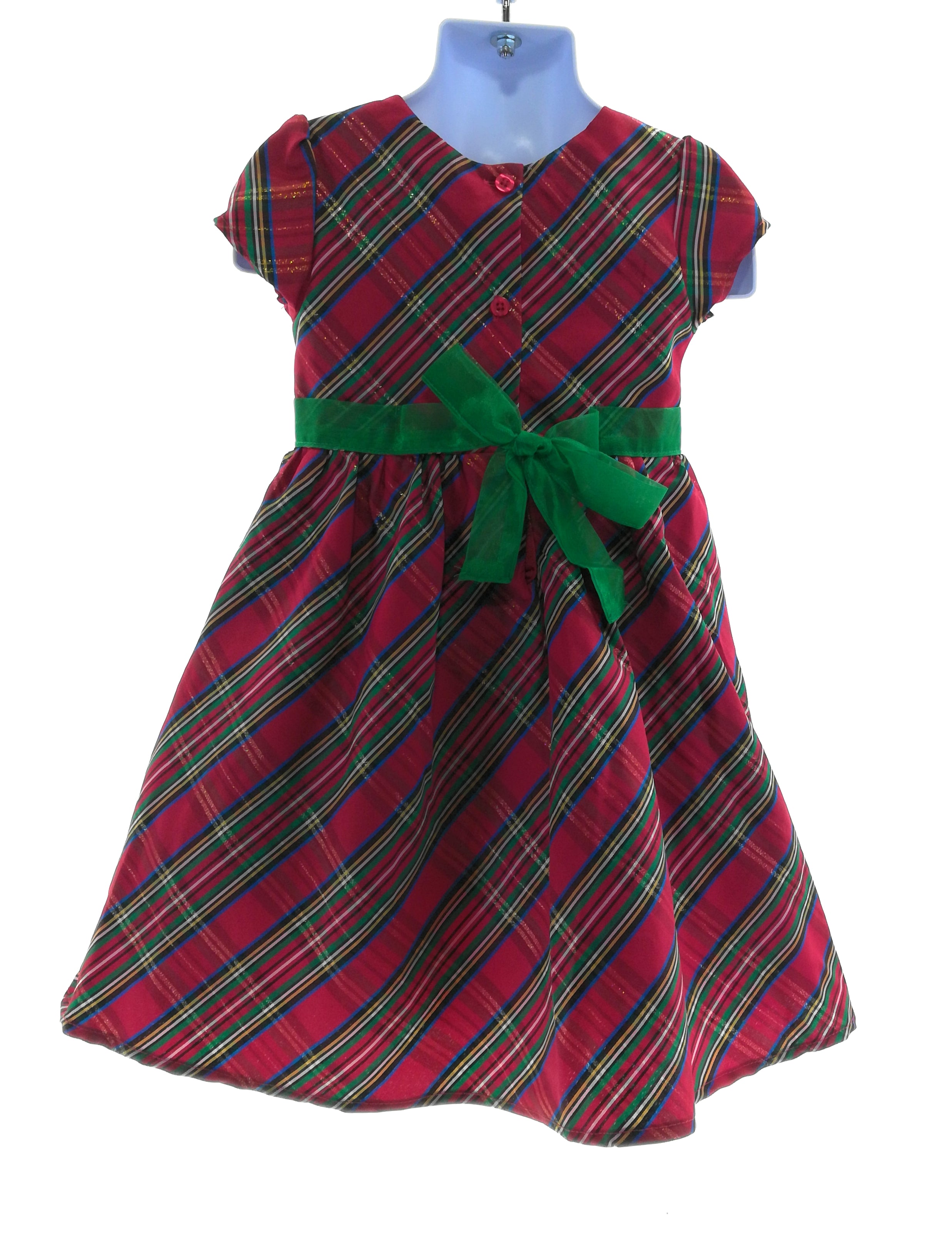 Blueberi Boulevard Baby Mädchen Kleider Kurzarm Rundhals Knopf Rot - Bild 15 von 15