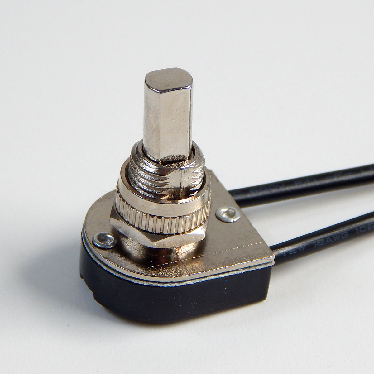 Push Button On / Off Switch Brass or Nickel Finishes