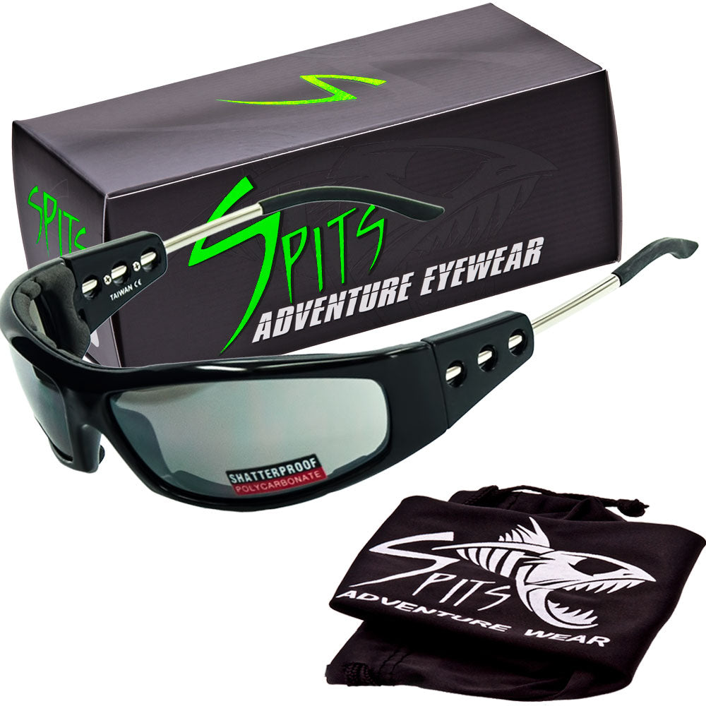 Axel Schaumstoff gepolsterte Metallschläfen Motorradsonnenbrille - Bild 5 von 6