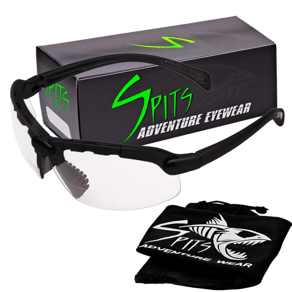 Spits C2 Bottom Bifocal Magnifier Hunting-Shooting Safety Glasses - Picture 2 of 4