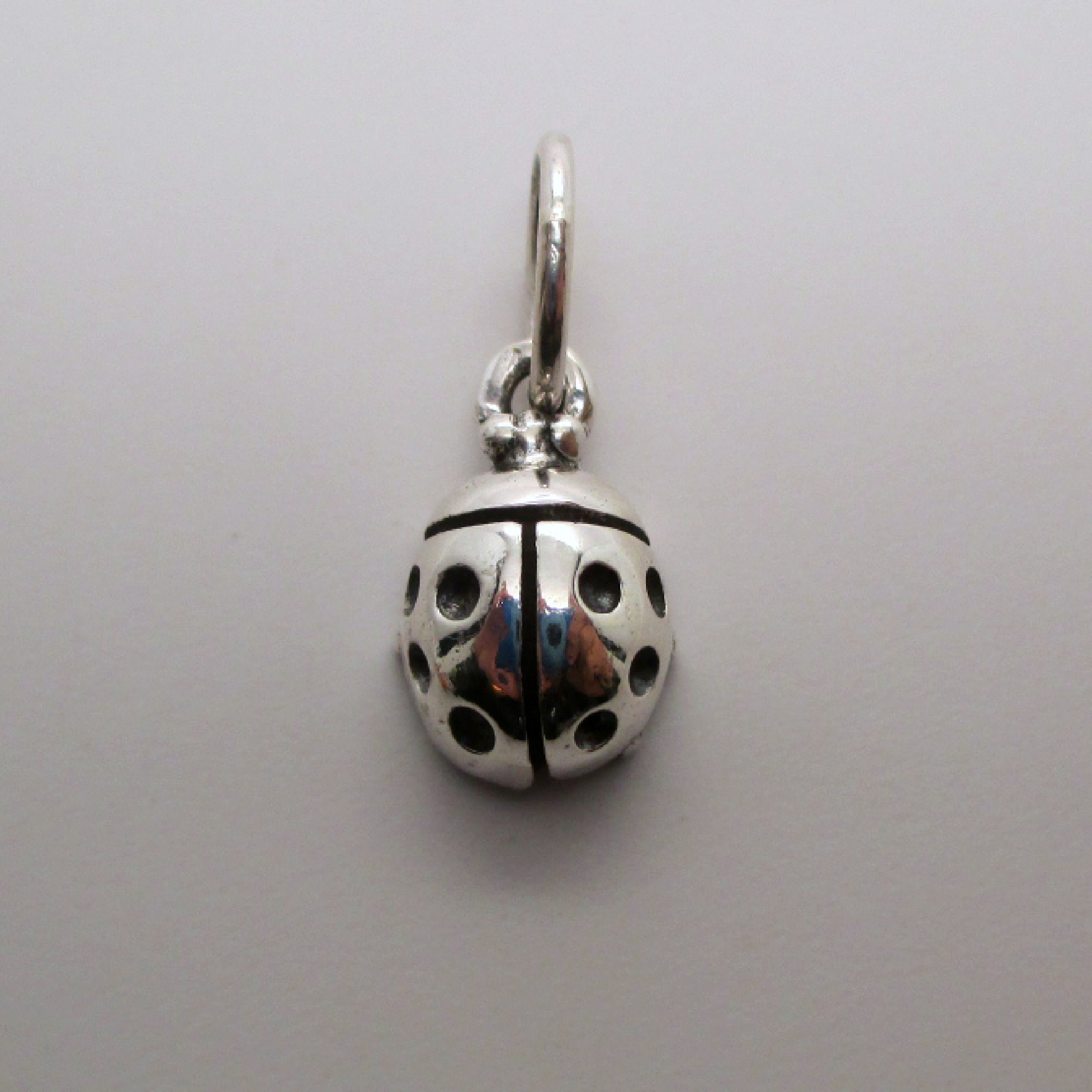 Hand-Enameled STERLING SILVER Red-Bellied Woodpecker CHARM for Bracelet PENDANT Hand-Enameled STERLING SILVER Red-Bellied Woodpecker CHARM for Bracelet PENDANT