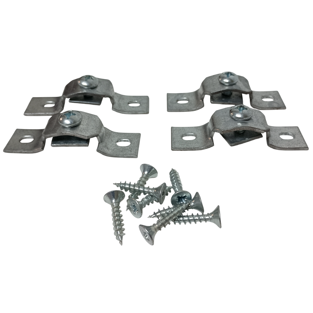 Heavy-Duty Bracket Assembly Mounting Clamps for Mirror Supports