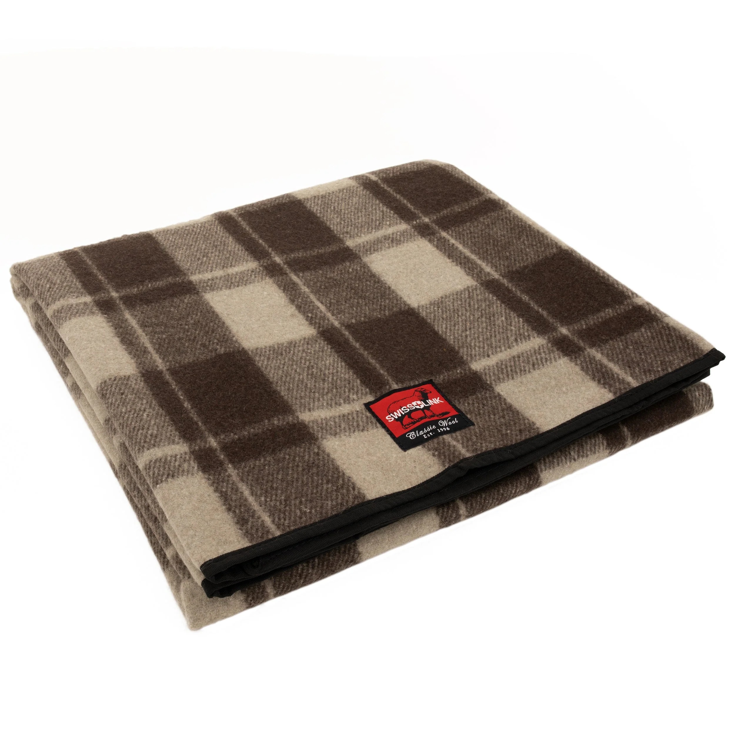 Assorted Classic Wool Picnic Blankets with Waterproof Backing 68" x 55" - Picture 24 of 38