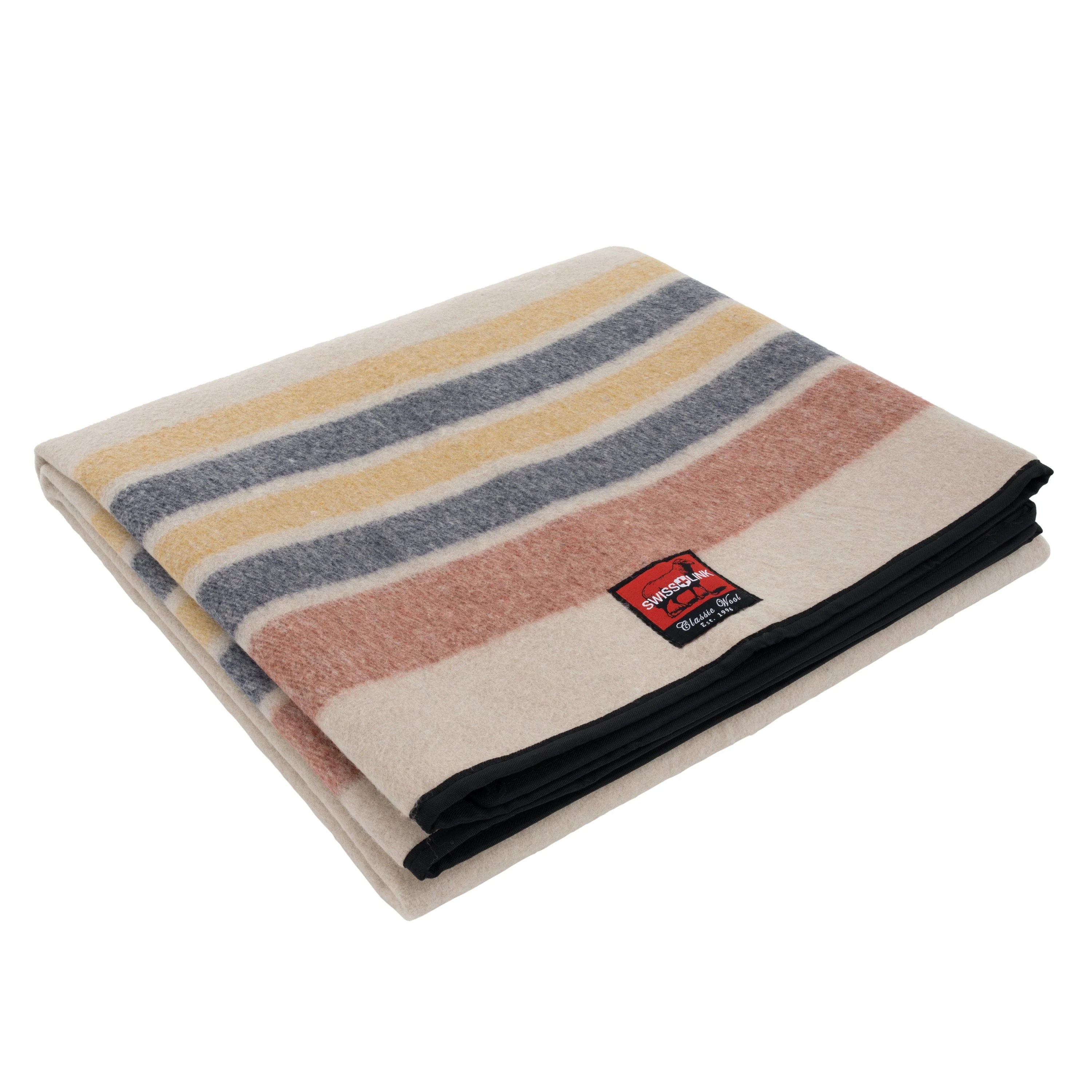 Assorted Classic Wool Picnic Blankets with Waterproof Backing 68" x 55" - Picture 16 of 38