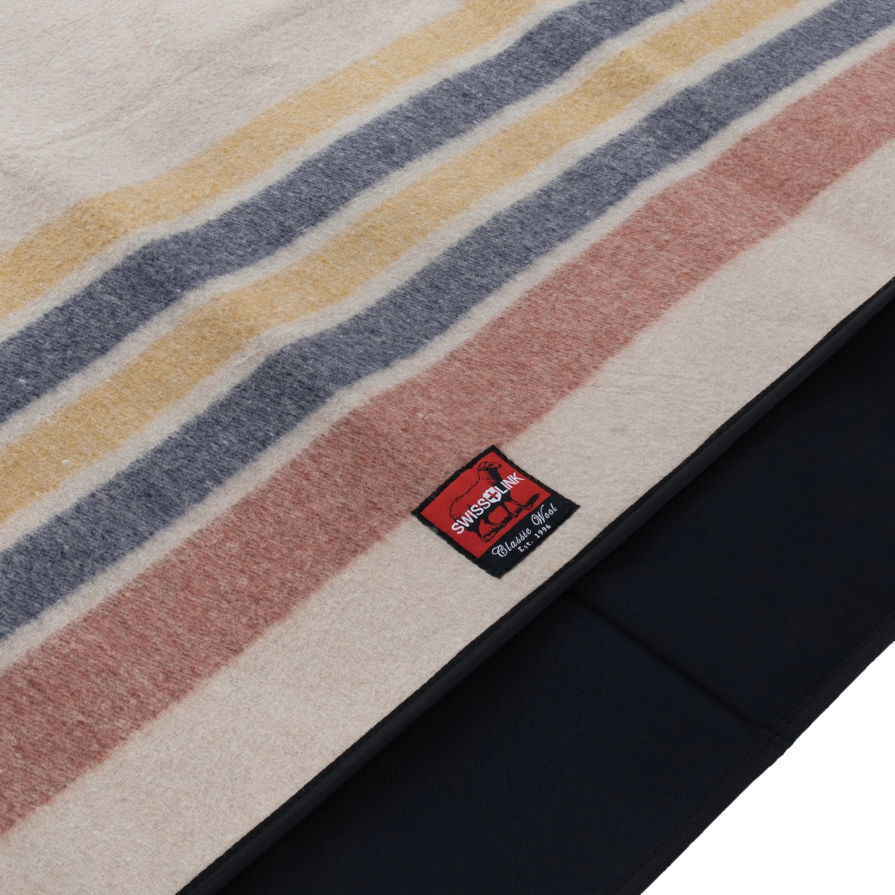 Assorted Classic Wool Picnic Blankets with Waterproof Backing 68" x 55" - Picture 18 of 38