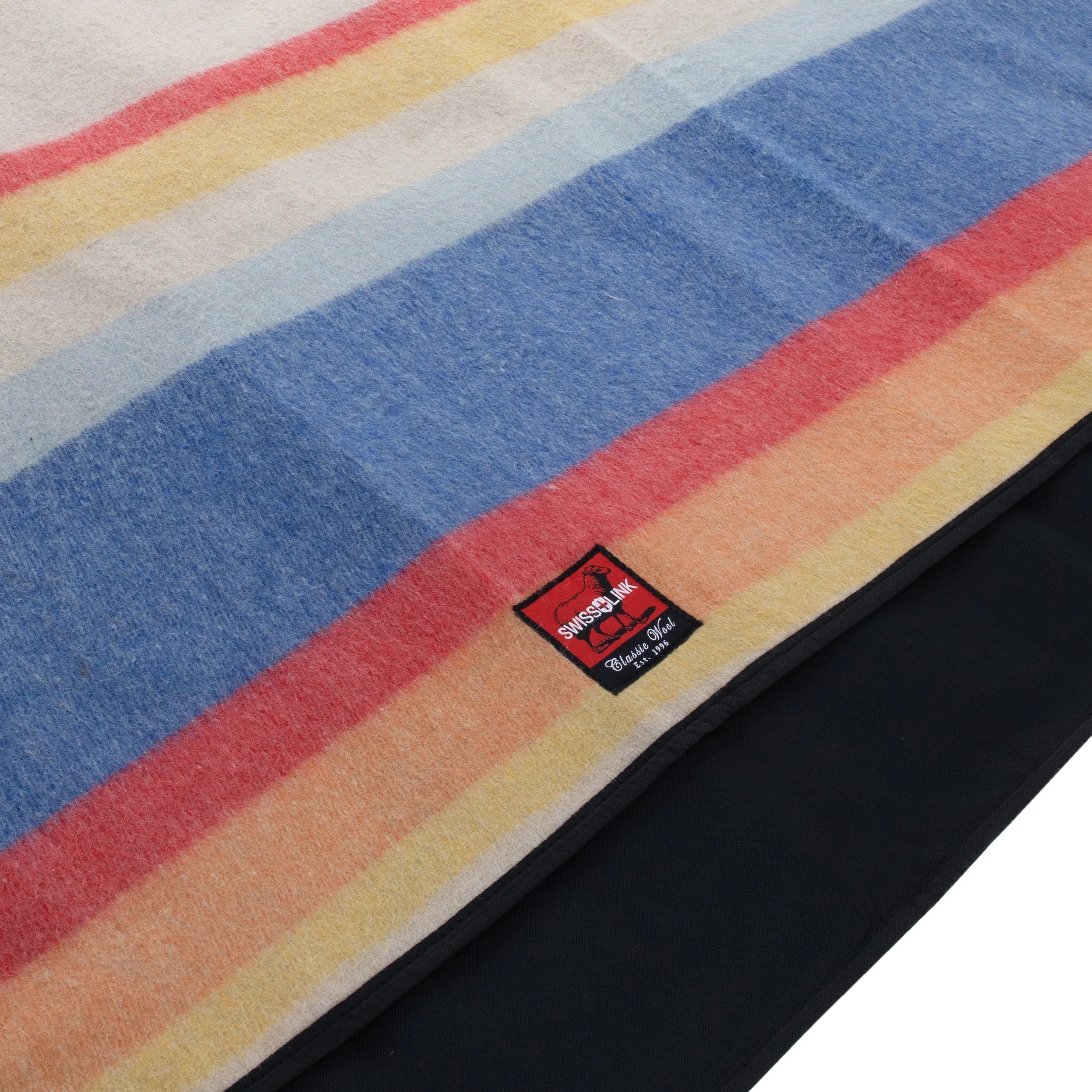 Assorted Classic Wool Picnic Blankets with Waterproof Backing 68" x 55" - Picture 22 of 38