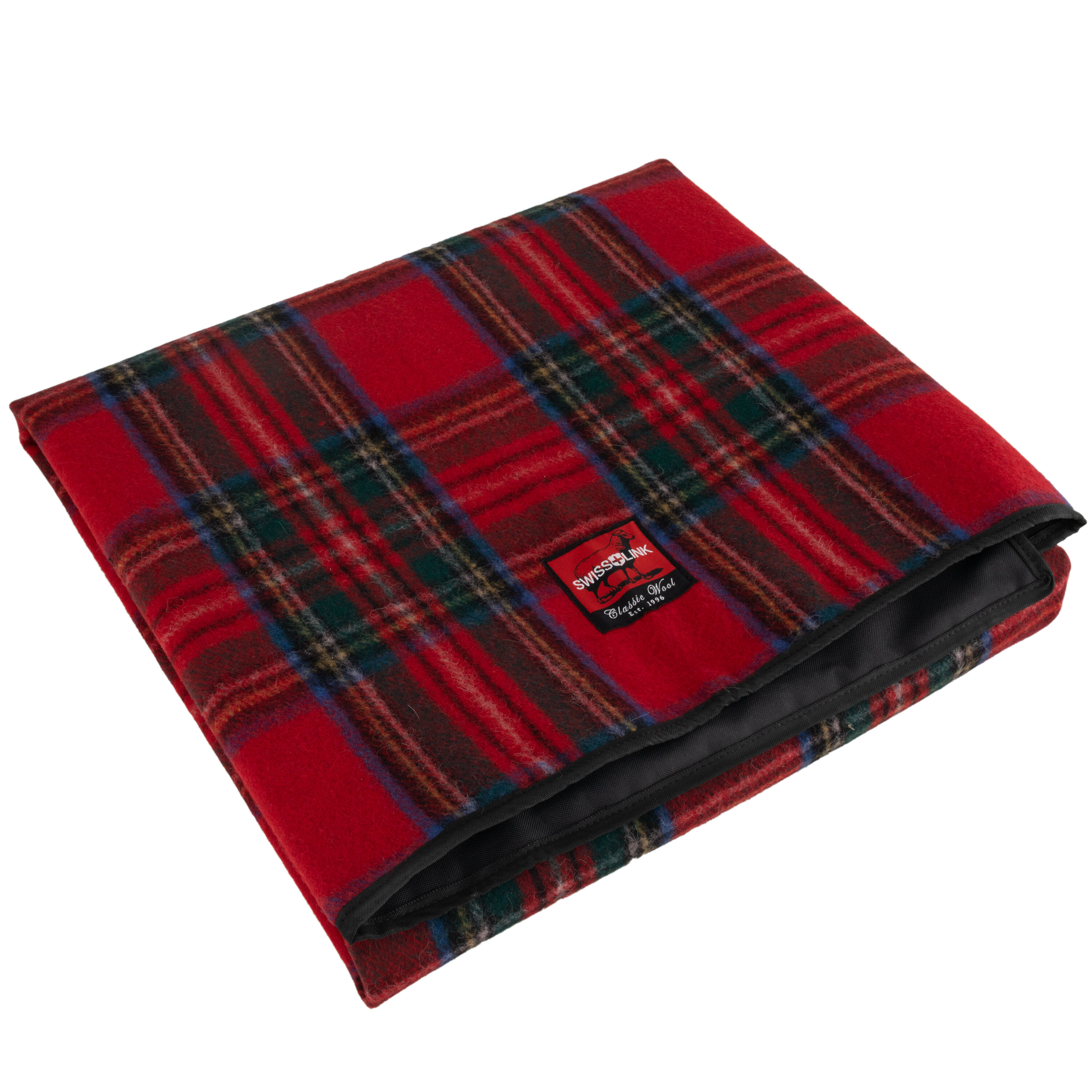 Assorted Classic Wool Picnic Blankets with Waterproof Backing 68" x 55" - Picture 36 of 38