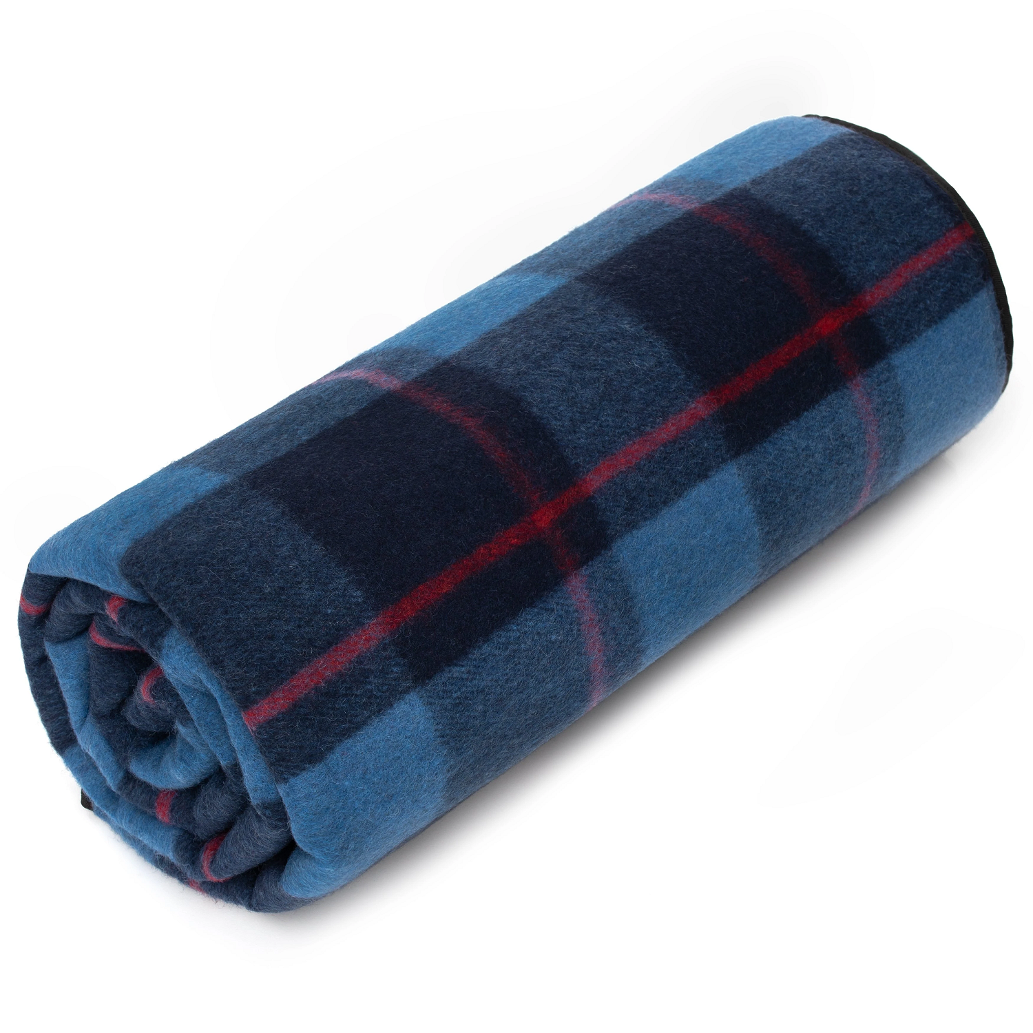 Assorted Classic Wool Picnic Blankets with Waterproof Backing 68" x 55" - Picture 35 of 38