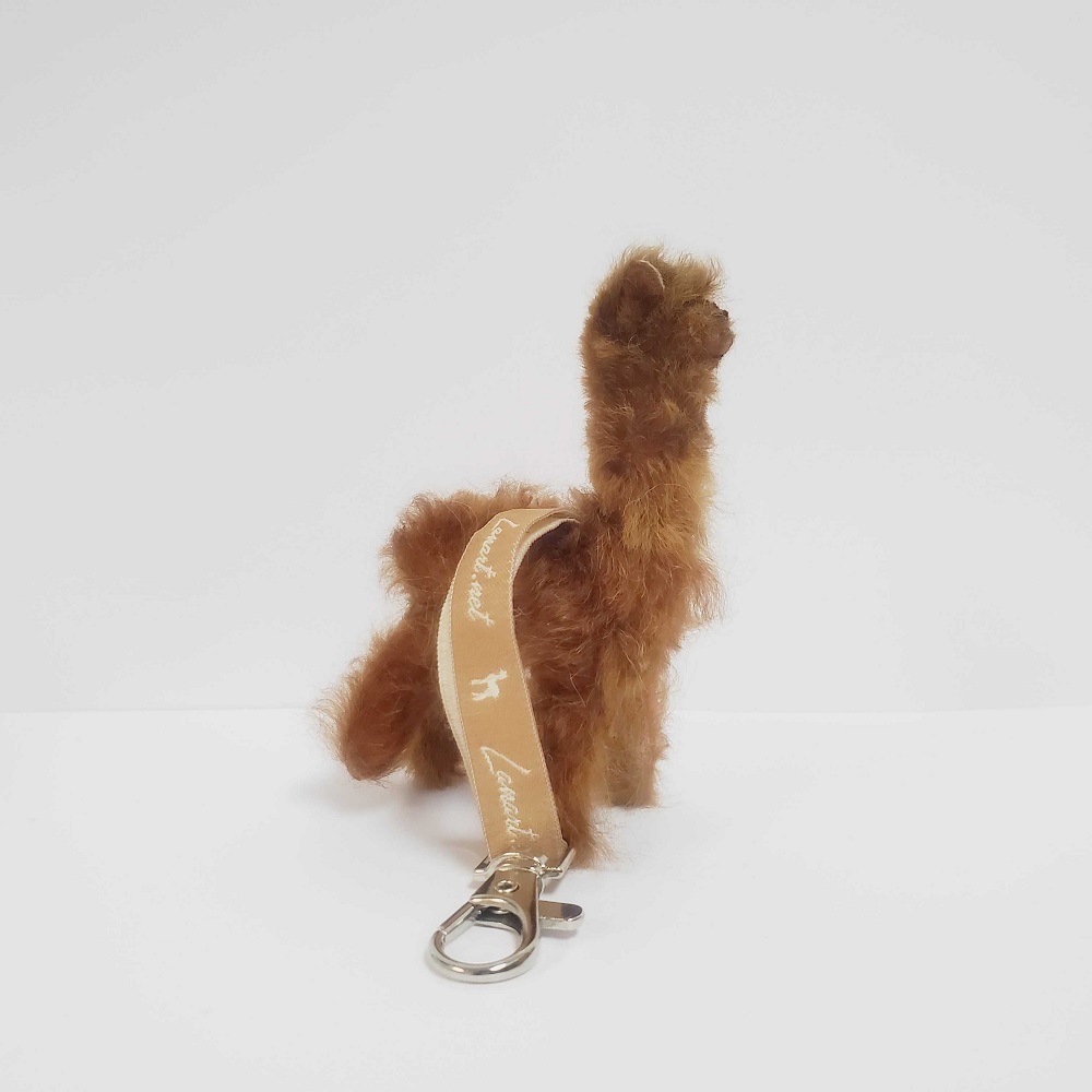 Natural Alpaca Fiber Accoyo Mini Bag Charm - Picture 12 of 13