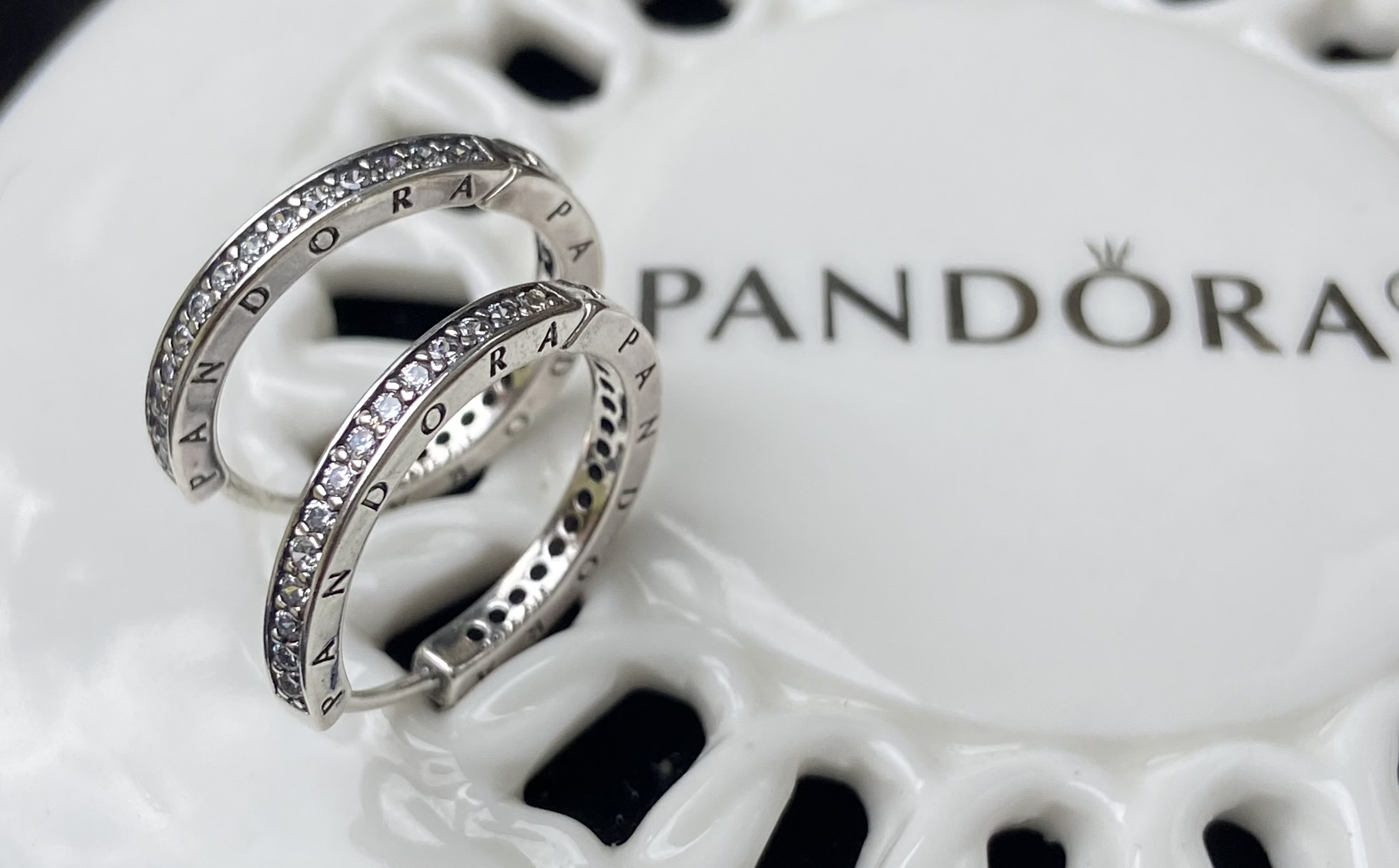 Sparkle4c_Jewelry専用 NEW 100% Authentic PANDORA Sparkling Pavé Star Necklace Stud