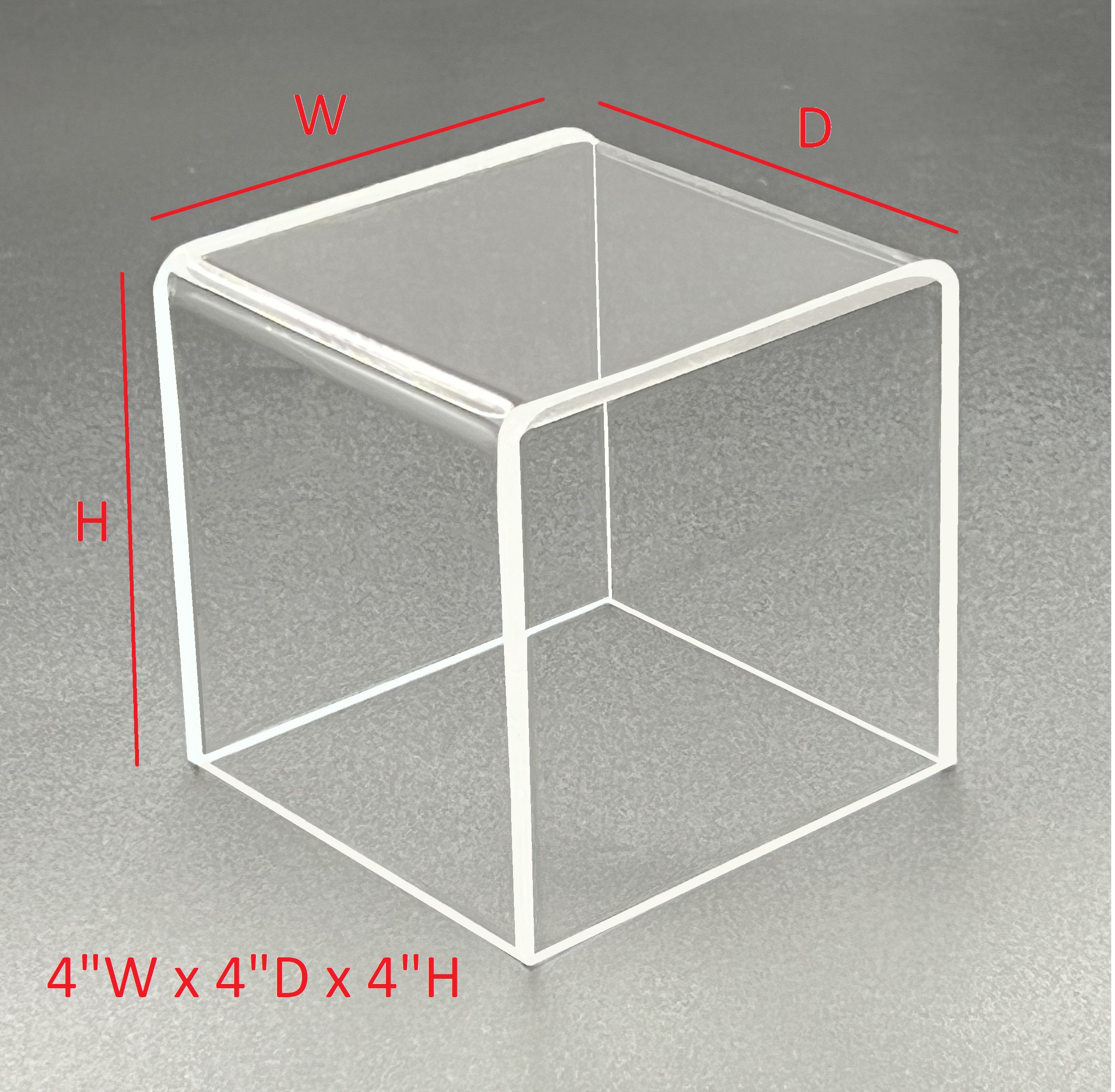 T'z Tagz Klar Acryl Display Ständer 5-seitig Stapelbar Box, Eimer oder Staubschutz - Bild 16 von 17